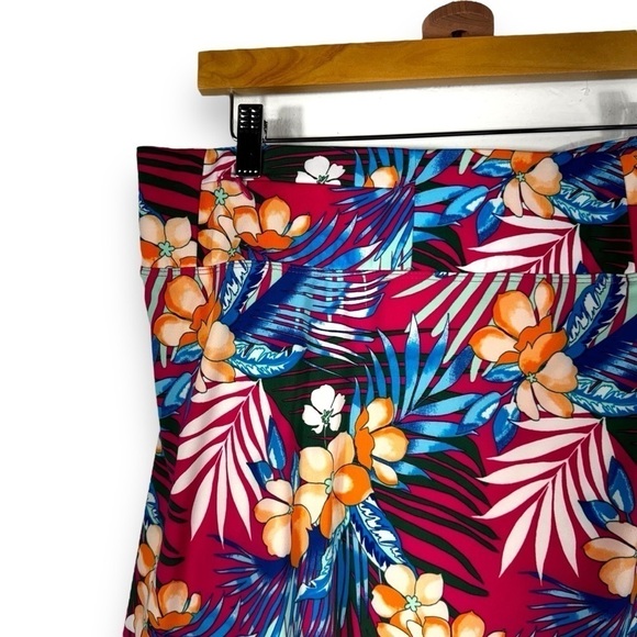 Tommy Bahama Golf/Tennis/Pickleball Skort, Tropical Floral Print, Size Large - Picture 13 of 14